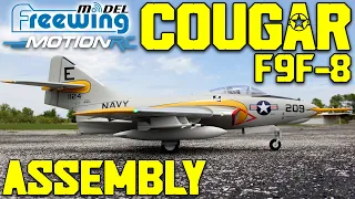 Freewing F9F-8 Cougar Assembly | Motion RC