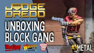 Warlord Games & 2000 AD: Judge Dredd Block Gang - Unboxing