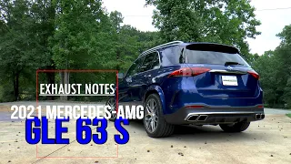 Exhaust Notes - 2021 Mercedes-AMG GLE 63 S