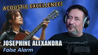 Acoustic Excellence! Josephine Alexandra: False Alarm  | REACTION by an old musician
