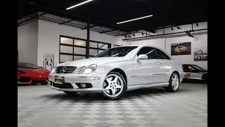 2004 Mercedes Benz CLK 500 Coupe! Only 12K original miles! AMG Styling Package! Bi-Xenon Headlights!