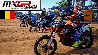 MXGP 19 | Gameplay | Tony Cairoli | Lommel (PC) [1080p60fps]