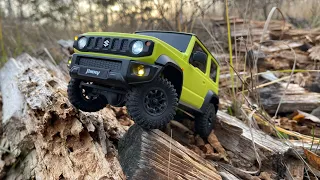 Xiaomi 1/16 Suzuki Jimny trip to the Russian forest