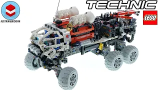 LEGO Technic 42180 Mars Crew Exploration Rover Speed Build Review