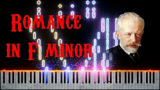 P.I. Tchaikovsky - Romance in F minor, Op. 5 (1868) [Piano Tutorial]