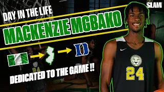 Mackenzie Mgbako BEST SHOOTER in HS!? Predicted Duke Commitment in 8th Grade? 😱 SLAM Day in the Life