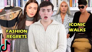 REACTING TO FASHION TIKTOK (fashion is HEALING)