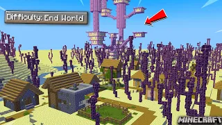 Minecraft, But end City in World into the End || Minecraft Mods || Minecraft gameplay