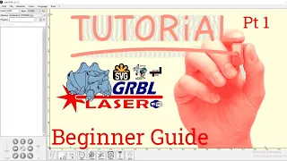 Laser GRBL Full Tutorial For Beginners Laser Engraving Software pt1