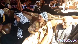 جناب الشيخ الزعيم عبدالمحترم طاهرالصكر في مجلس عزاء الشيخ الحاج مزعل عبدالكريم الجوي