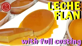 1 tray na itlog ilang Leche Flan kaya magagawa? Napakacreamy at melt in your mouth with full costing