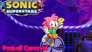 Sonic Superstars Pinball Carnival Zone