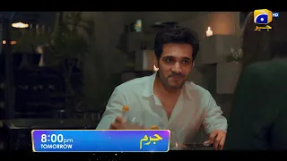 Jurm | Starting Tomorrow | Ft. Wahaj Ali, Durefishan Saleem | Geo Entertainment