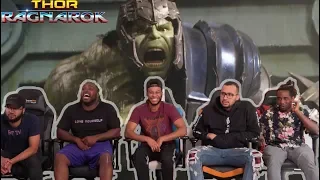 Thor: Ragnarok - Thor vs Hulk - Full Fight Scene REACTION!!