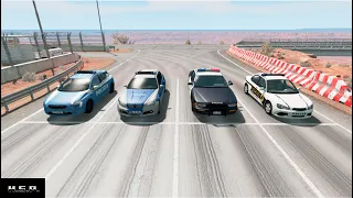 Police race