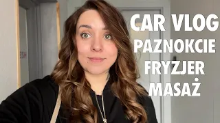 Car vlog 🚗 fryzjer, życie domowe, mama, zakupy, masaż twarzy, codzienność 🩷🎞️