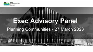 EAP Planning Communities - 27 March 2023 (Part 1)