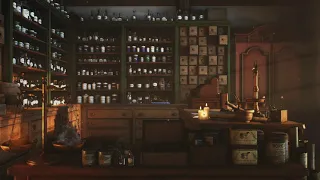 Potion Shop ASMR & Ambience | Magic Apothecary | 1 Hour
