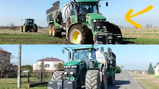 ☆WTOPA JOHN DEERE | Gnojowica na zboża 2024☆ #johndeere