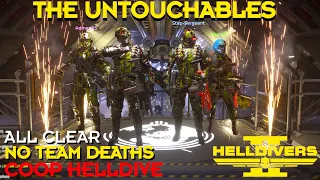 Helldivers 2 // The Untouchables - 0 Team Deaths, All Clear - Coop Terminid Helldive