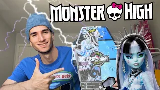 Monster High Frankie Stein Skulltimate Secrets Fearidescent Unboxing