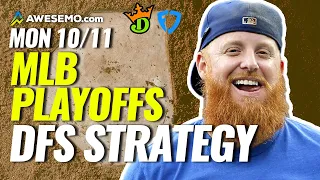 MLB Playoffs DFS Strategy Show: Daily Fantasy Baseball Picks for DraftKings & FanDuel | Monday 10/11