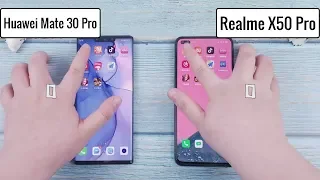 Realme X50 Pro VS Huawei Mate 30 Pro || Speed Test Comparison ||【Known Mobile】