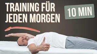 Mache diese Übung JEDEN MORGEN im Bett ✅ Beobachte gut, was passiert!