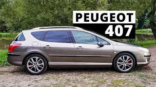 Peugeot 407 SW - gdzie jest haczyk?