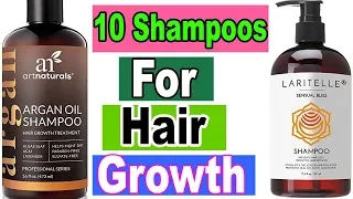 10 BEST SHAMPOOS FOR HAIR GROWTH THAT ACTUALLY WORK | HAIR LOSS SOLUTION 2020
