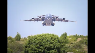 Boeing C-17A Globemaster III на авиобаза Чешнегирово, Пловдив