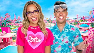 SOBREVIVENDO APENAS COM ITENS DA BARBIE! - MUITO INCRÍVEL!