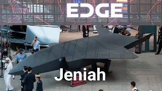 UAE's EDGE debuts stealthy UCAV Jeniah at IDEX 2023