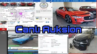 Canlı auksion izləmə | Copart və IAAI | Qiymətlər çox qalxıb!