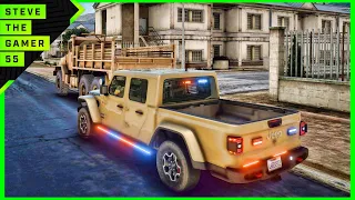 GTA 5 | Military Patrol| GTA 5 Lspdfr Mod| 4K