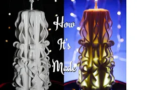 Carving a Wedding Candle