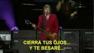 Paul McCartney- All My Loving (Subtitulada Español) (Zócalo México: 2012)