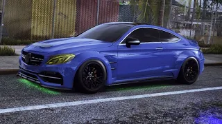 NFS Heat | C63 AMG customization and gameplay!