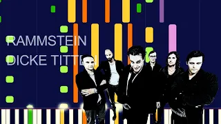 Rammstein - DICKE TITTEN (PRO MIDI FILE REMAKE) - "in the style of"