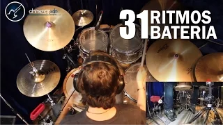 31 Ritmos Bateria | Aprender a tocar Distintos Géneros