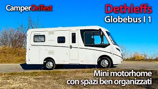 Dethleffs Globebus I 1: mini motorhome con spazi ben organizzati