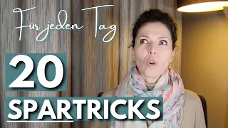 Die vielleicht besten 20 Spartipps für den Alltag | Ganz leicht 50% Geld einsparen mit diesen Tricks