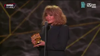 janet jackson inspirational artiest award @MAMA 2018 speech  14122018