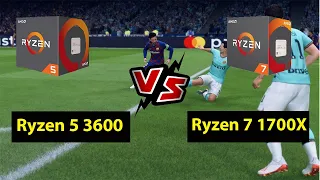 AMD Ryzen 5 1500X vs Ryzen 7 1700X Gaming Results With Nine Games