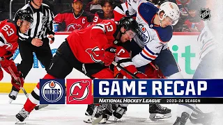 Oilers @ Devils 12/21 | NHL Highlights 2023