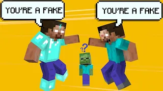 MONSTER SCHOOL : FAKE HEROBRINE - ACTION MINECRAFT ANIMATION