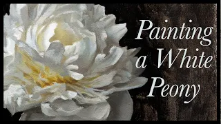 Painting the Peony II | 4K Oil Painting Time-Lapse