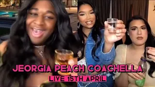 Jeorgia Peach Coachella Party