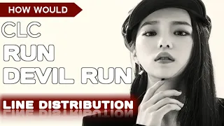 How Would CLC sing RUN DEVIL RUN by GIRL'S GENERATION ( Line Distribution )