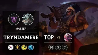 Tryndamere Top vs Irelia - KR Master Patch 9.6